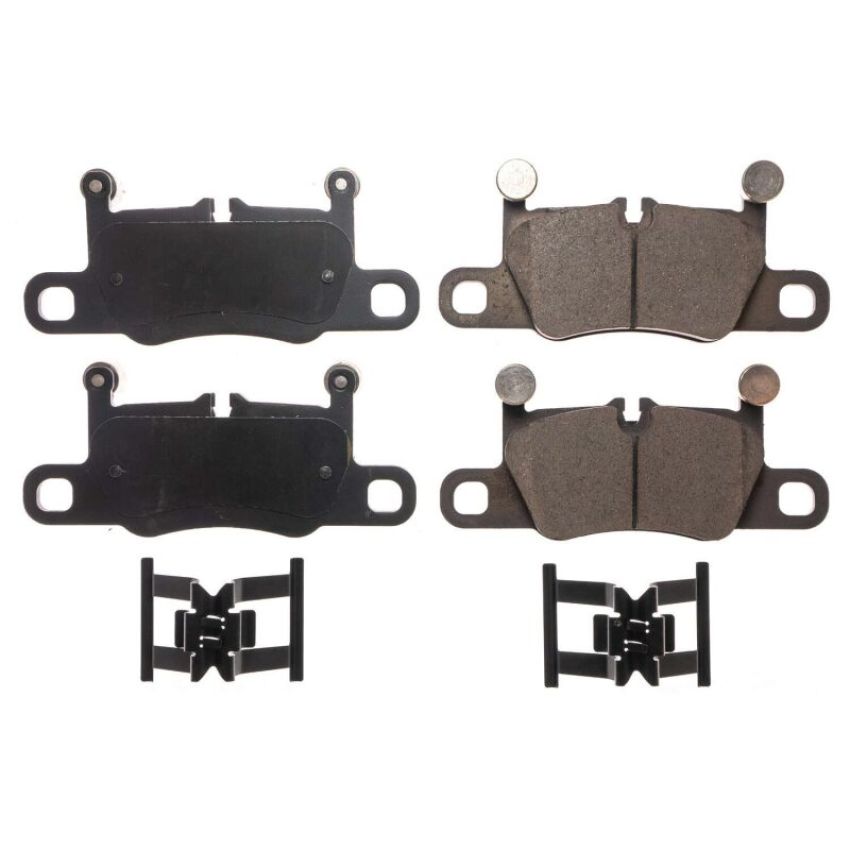 PowerStop 17-1925 PowerStop - Z17 Low-Dust Ceramic Brake Pads with Hardware