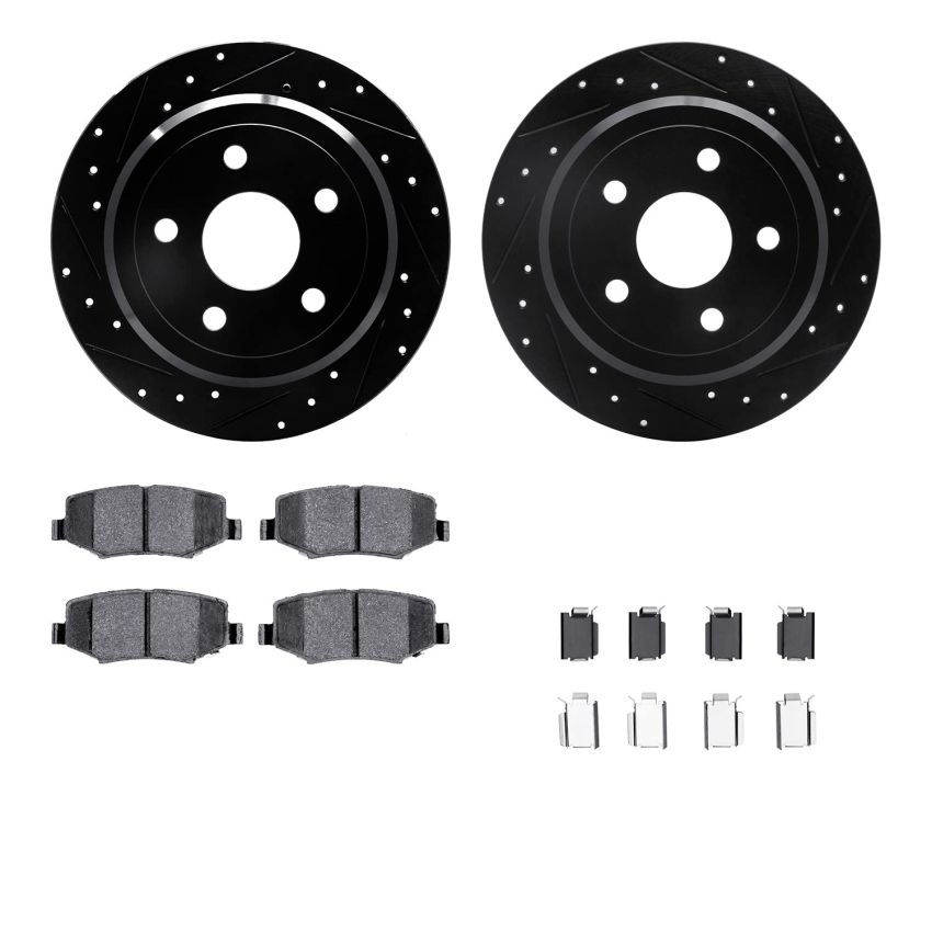Dynamic Friction 8412-42037 Rotor Kit