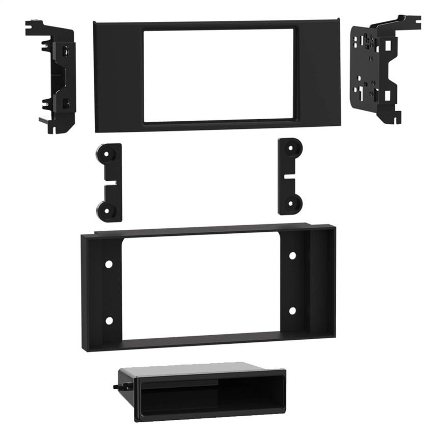 Metra 99-9402B Single/Double DIN Radio Dash Kit Compatible with Select 2003-2012 SUVs