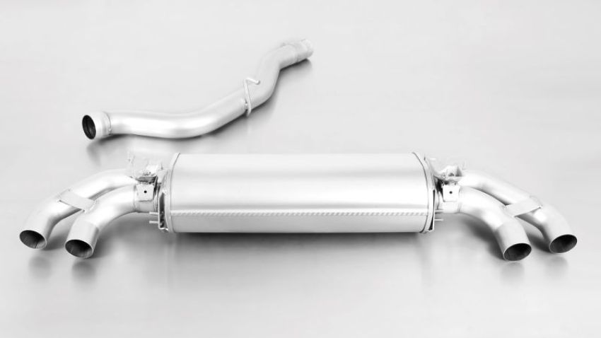 Remus 045015 1500 2015 Audi S1 Quattro Axle Back Exhaust (Tail Pipes Req)