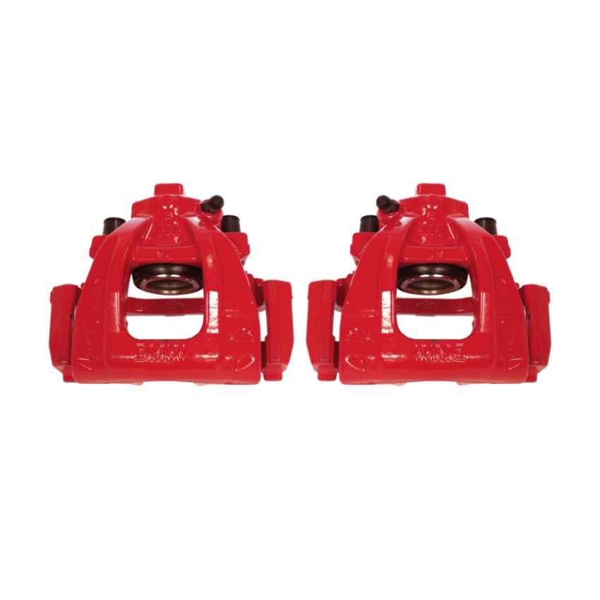 PowerStop S2776 Red Powder Coated Calipers