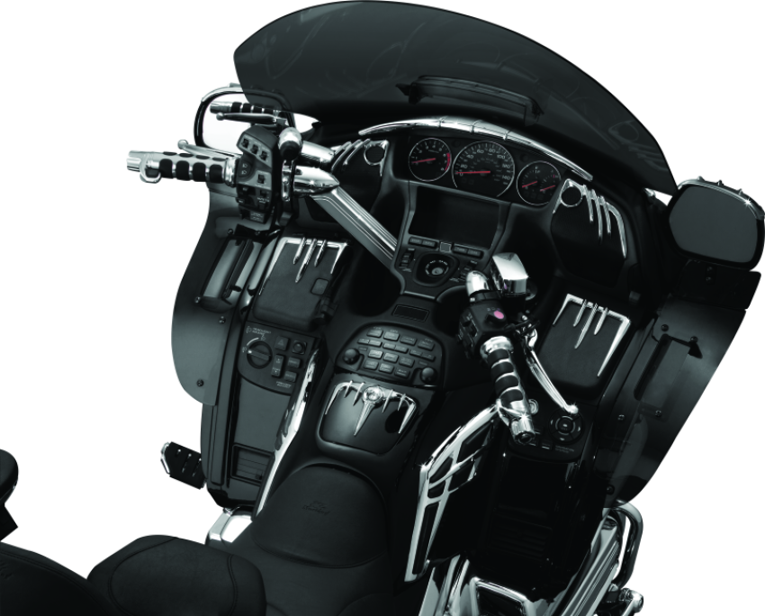 Kuryakyn 6242 Extended ISO Throttle Boss For GL1800 Chrome