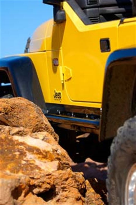 ARB 4450010 Deluxe Rock Rails Rocker Guards Tj Swb All