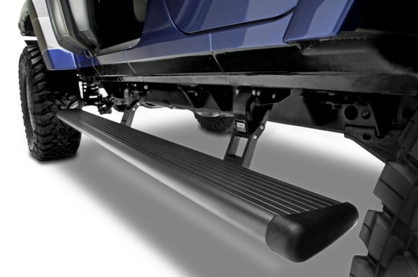 AMP Research 75132-01A 18-24 Jeep Wrangler JL 4DR (Excl. 4XE/Rubicon 392) PowerStep - Black