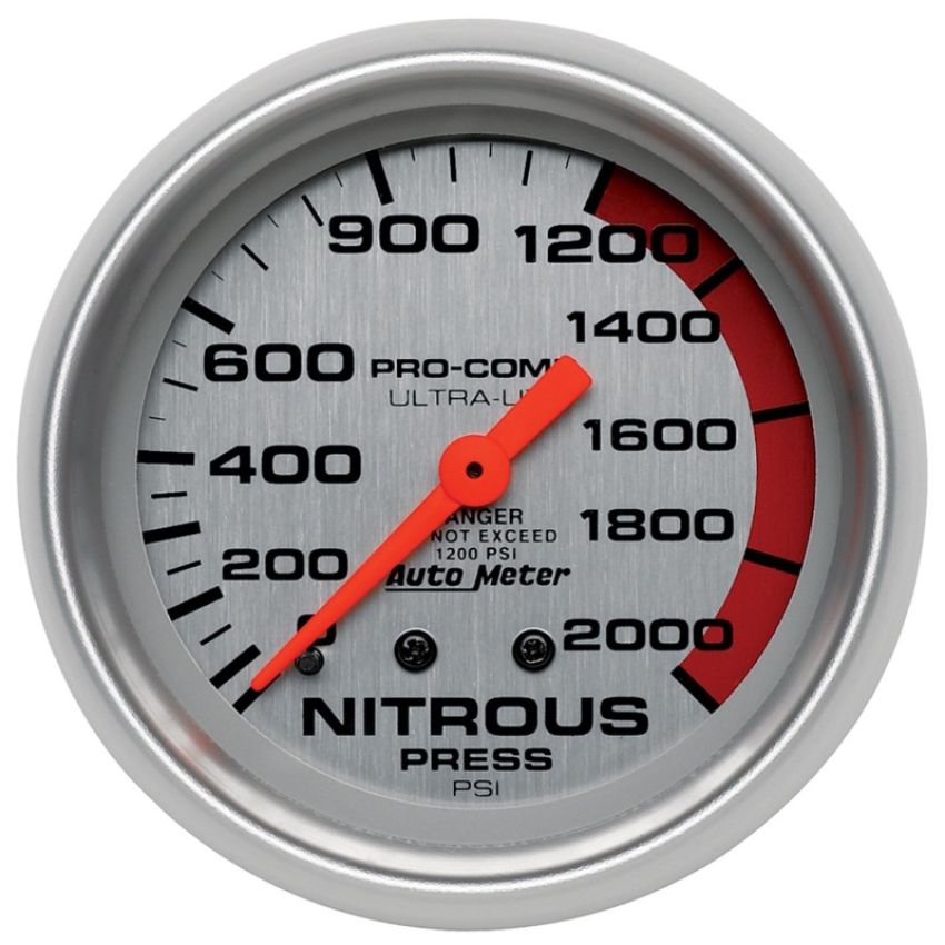 AutoMeter 4428 GAUGE, NITROUS PRESSURE, 2 5/8