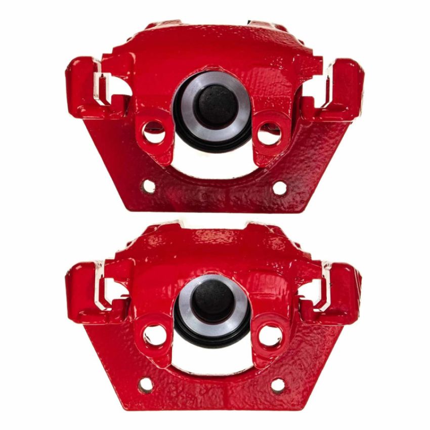PowerStop S2752N Red Powder Coated Calipers