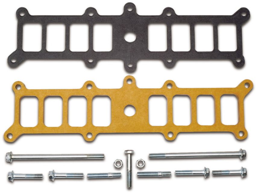 EDELBROCK EDE8727 Ford Manifold Spacer Kit Fits #'s 3821 & 7126