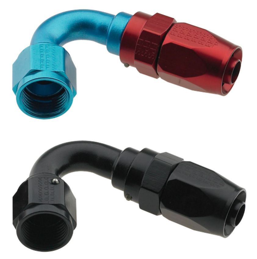 FRAGOLA FRG231204-BL Hose Fitting #4 120 Deg Pro-Flow Black