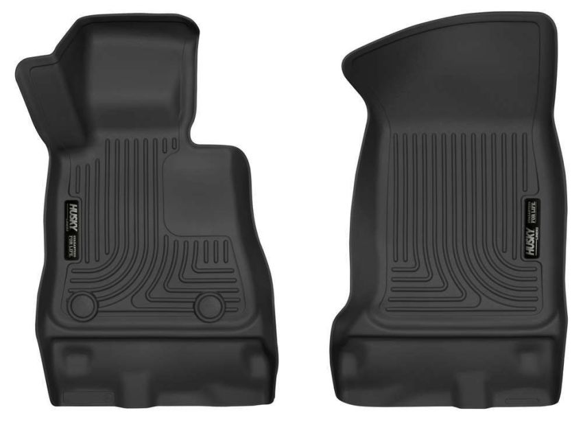 HUSKY LINERS HSK52231 GM X-Act Contour Floor Liners Front Black