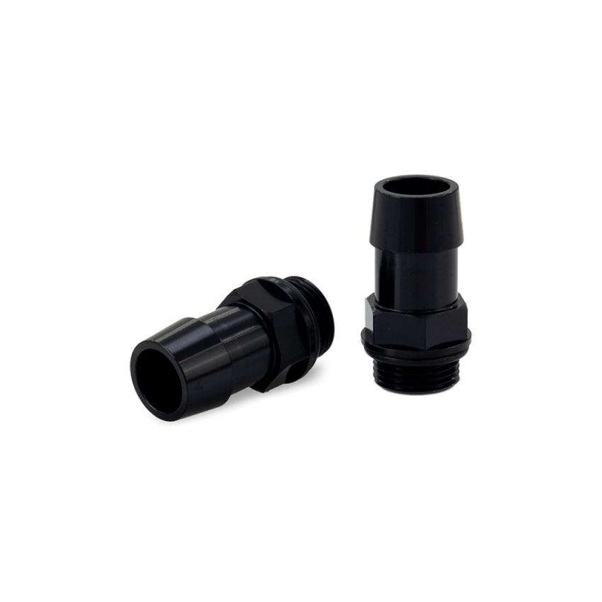 Mishimoto MMFT-M20-34BK 2pcs. M20x1.5 3/4in Aluminum Catch Can Fitting - Black