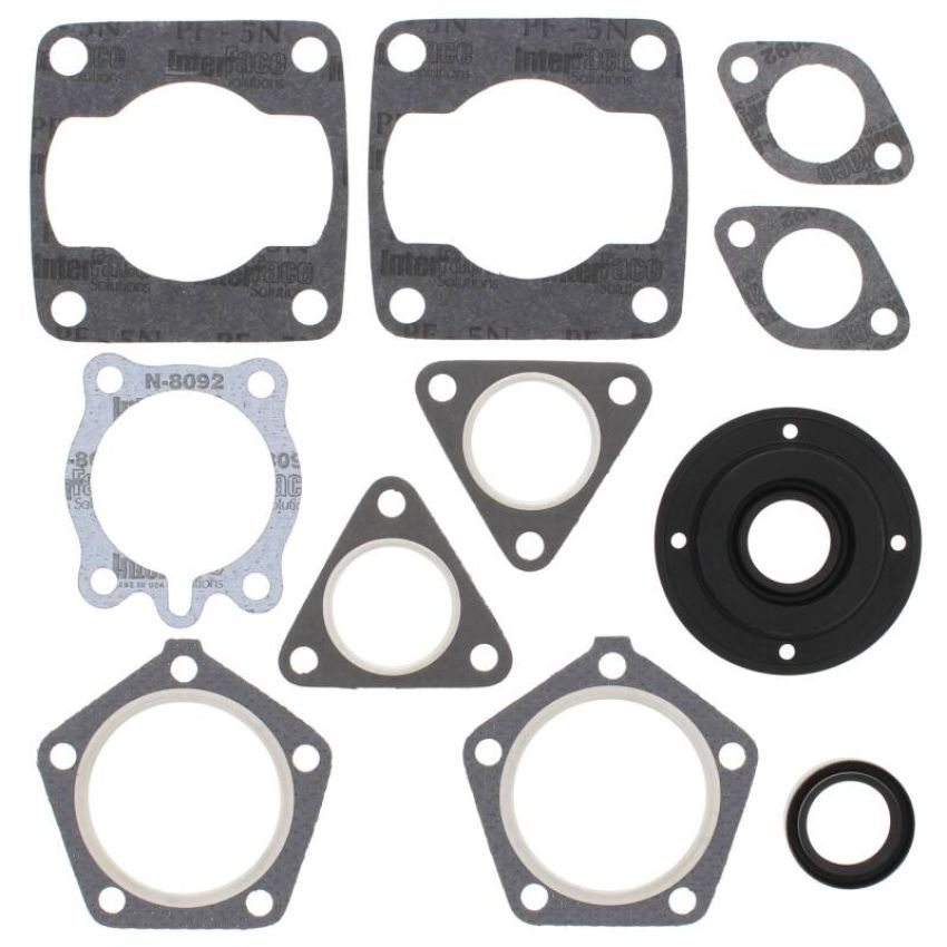 Vertex Pistons 711073A Vertex Gaskets 78-79 Polaris Apollo/Cobra Complete Gasket Kit w/ Oil Seals