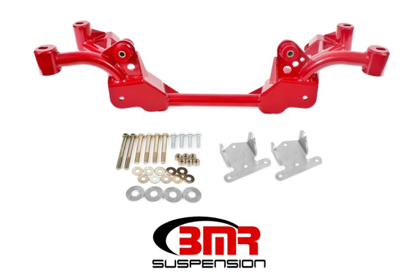 BMR Suspension KM007R K-member, SBC/BBC Motor Mounts, Factory Steering