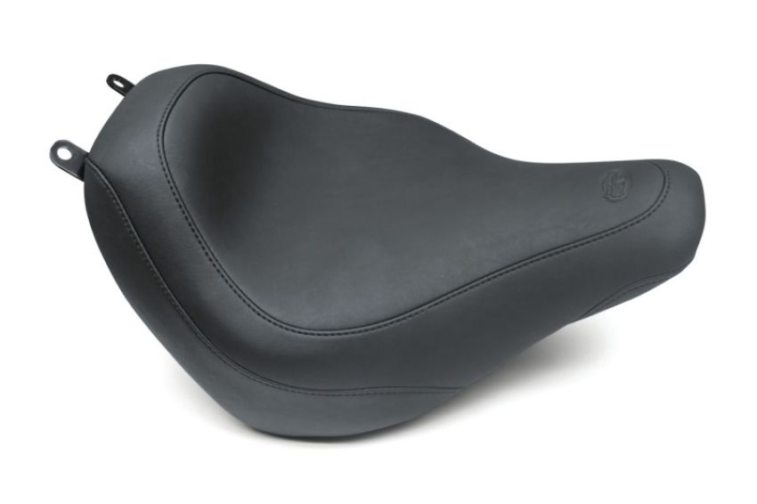 Mustang Motorcycle 75882 Mustang 18-21 Harley Heritage Classic & Deluxe Wide Tripper Solo Seat - Black