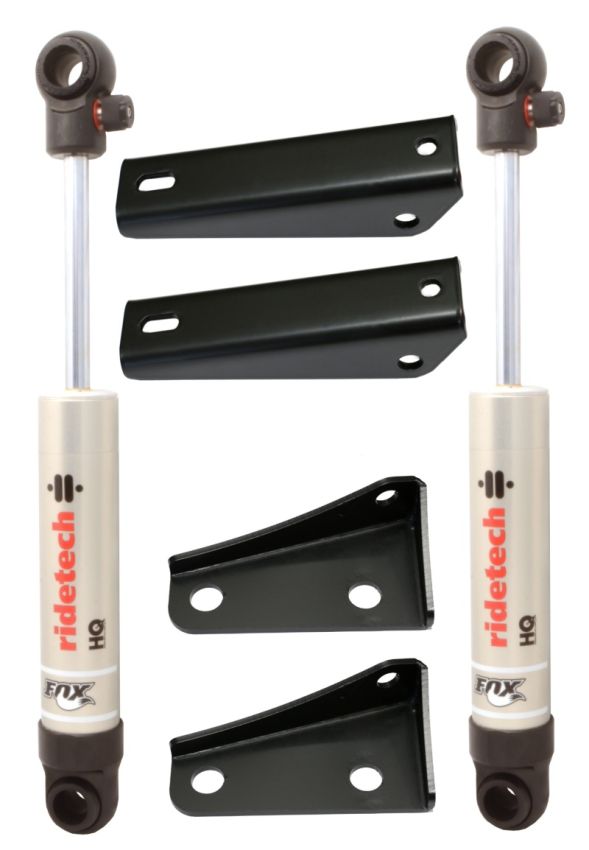Ridetech 11339510 Rear HQ Shock Kit for 1963-1972 C10.  For use with 4