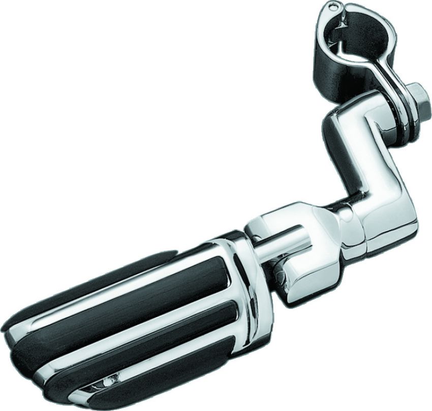 Kuryakyn 4436 Pilot Pegs With Offset Mounts 1-1/4inch  Clamps Chrome