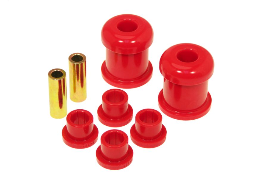 Prothane 13-202 90-94 Mitsubishi Eclipse Front Control Arm Bushings - Red