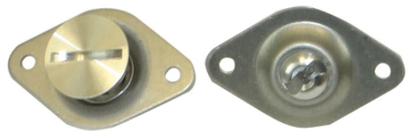 Moroso 71378 Quick Fastener - Self Ejecting - 7/16in x .550in - Aluminum - 10 Pack