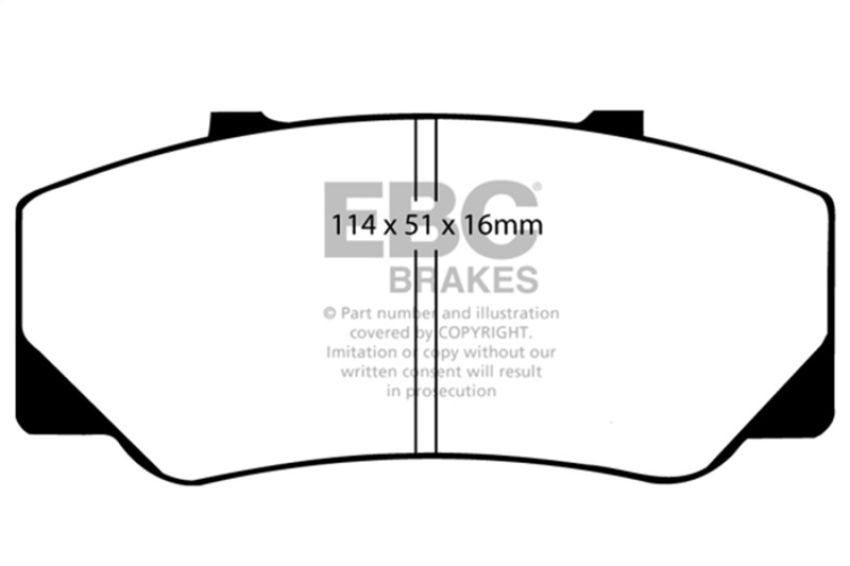 EBC Brakes UD511 Ultimax OEM Replacement Brake Pads