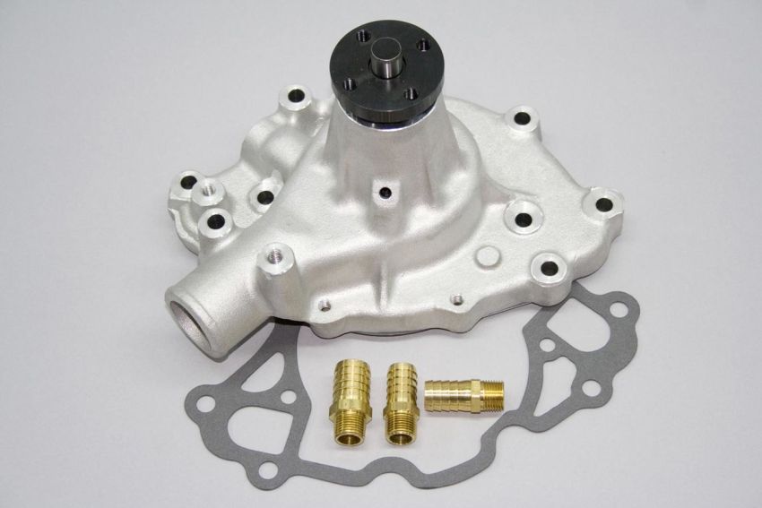 PRW INDUSTRIES, INC. PQX1428900 HP Aluminum Water Pump 65-69 SBF