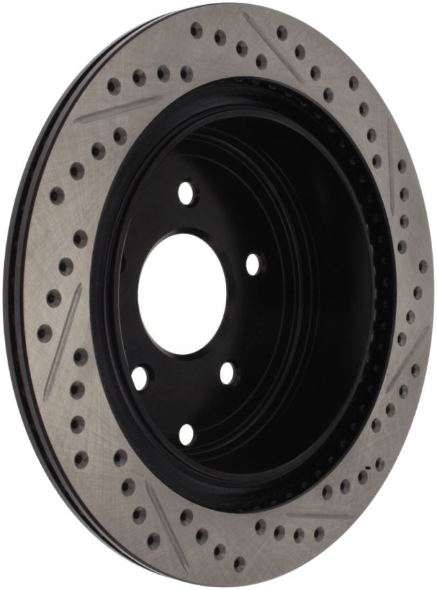 Stoptech 127.42078L Slotted & Drilled Sport Brake Rotor