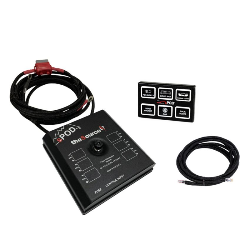 SPOD SL-M6-UNI-36 SourceLT w/ Mini6 for Universal w/ 36 Inch Battery Cables