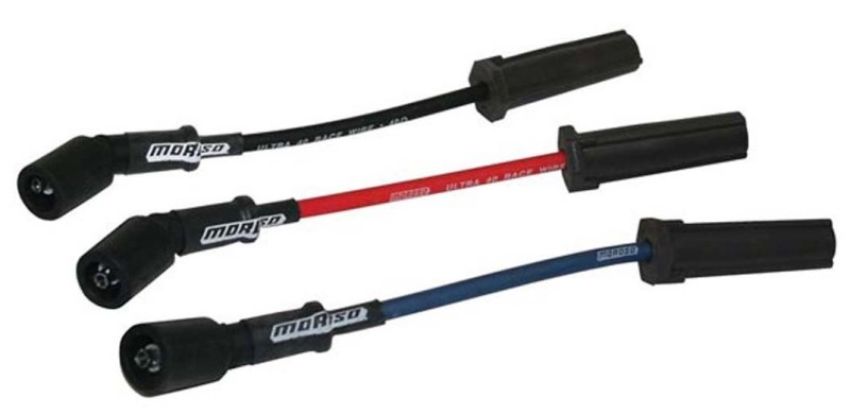 Moroso 73682 GM LS Ignition Wire Set - Ultra 40 - Unsleeved - Coil-On - 9.75in Wire - Red