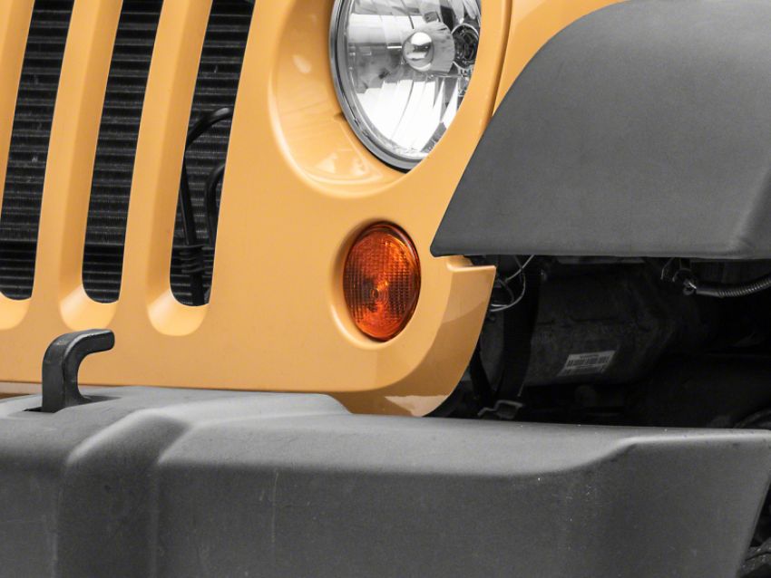 Raxiom J150569 07-18 Jeep Wrangler JK Axial Series Replacement Turn Signal Lamps- Amber