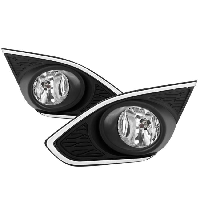 SPYDER 5080288 OEM Fog Light W/Universal Switch- Clear