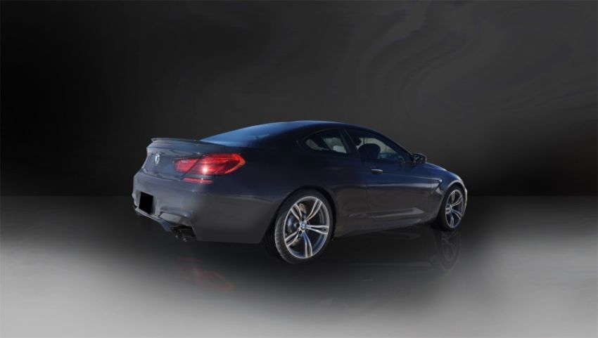 Corsa Performance 14929BLK 3.0in. Axle-Back Dual Rear Exit with Twin 4.0in. Black PVD Pro-Series Tips