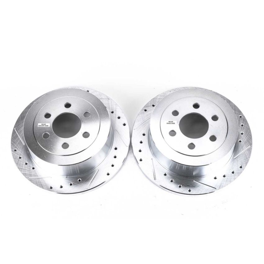 PowerStop AR8762XPR PowerStop Evolution Performance Drilled, Slotted & Plated Brake Rotor Pair