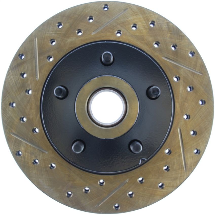 Stoptech 127.63022R Slotted & Drilled Sport Brake Rotor
