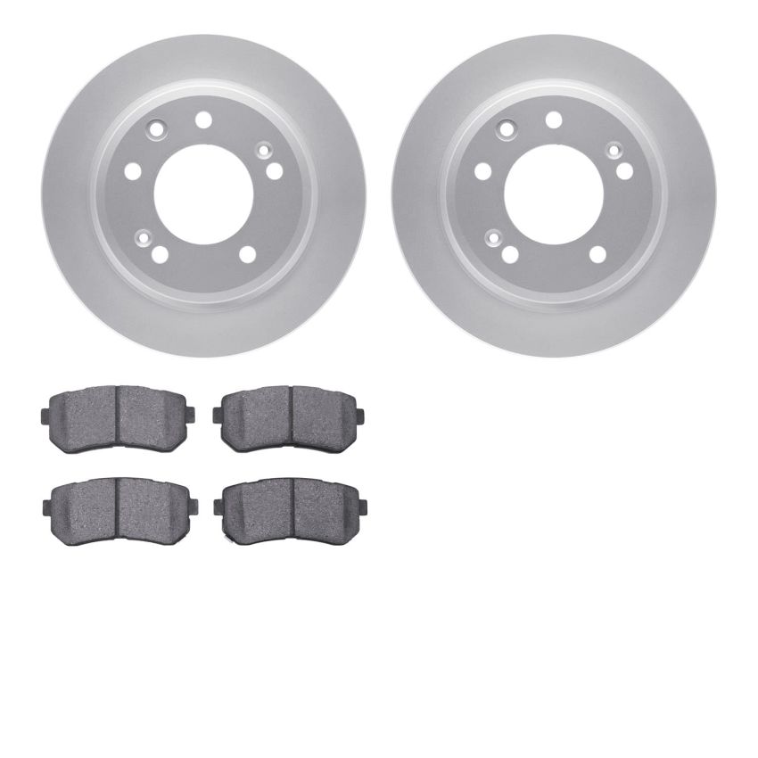 Dynamic Friction 4502-03128 Rotor Kit