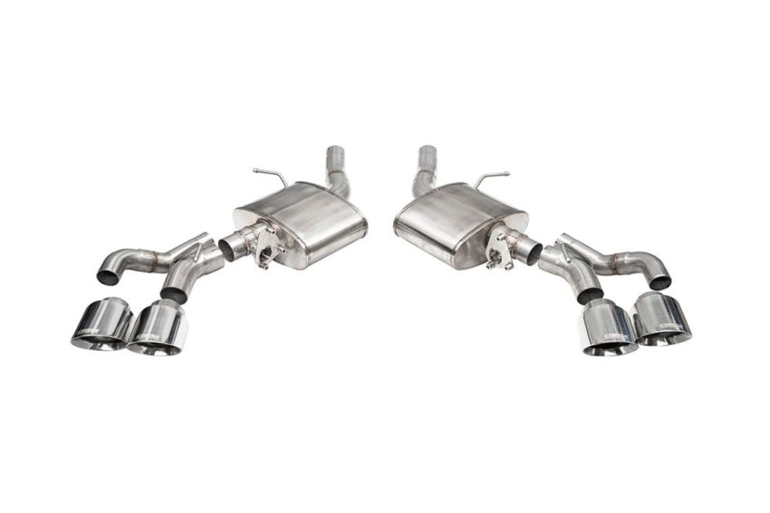 CORSA Performance 21322 Corsa 2022-2024 Cadillac CT5-V Blackwing 3in Axle-Back - Act. Exh. - Dual Rear Exit - Twin 4.5inTips