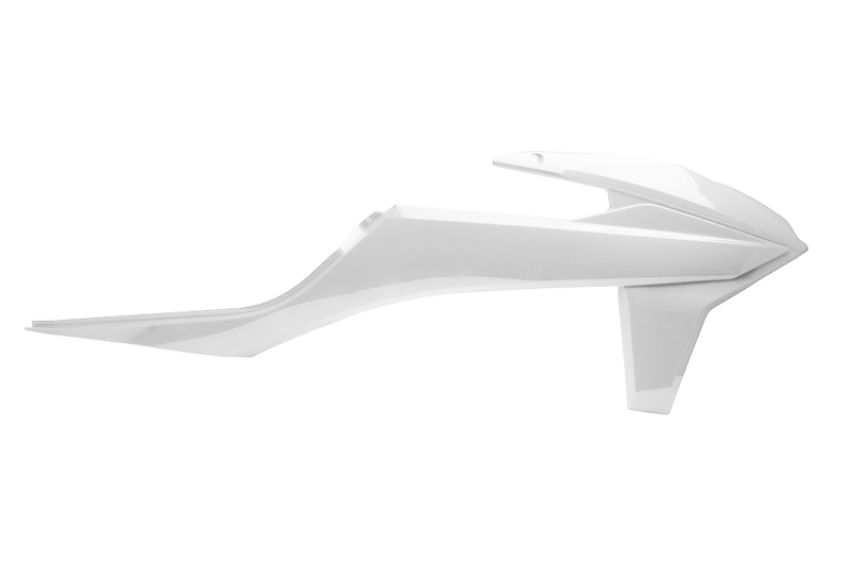 Cycra 1CYC-1905-42 19-22 KTM 125 SX Powerflow Radiator Shrouds - White