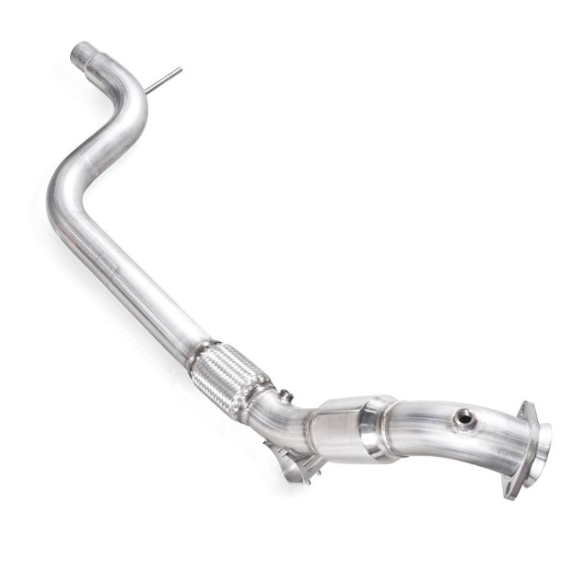 Stainless Works M15EDPCAT 2015-16 Mustang Downpipe 3in High-Flow Cats Factory Connection