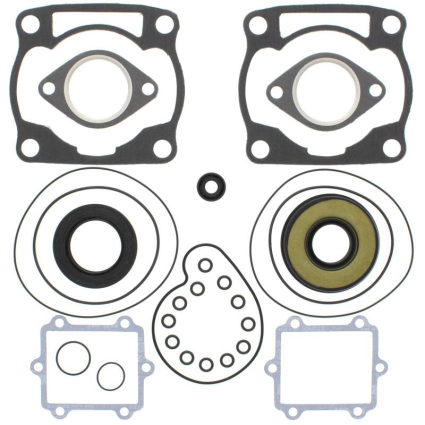 Vertex Pistons 711227 Vertex Gaskets 99-00 Arctic Cat Powder Special 500 EFI Complete Gasket Kit w/ Oil Seals