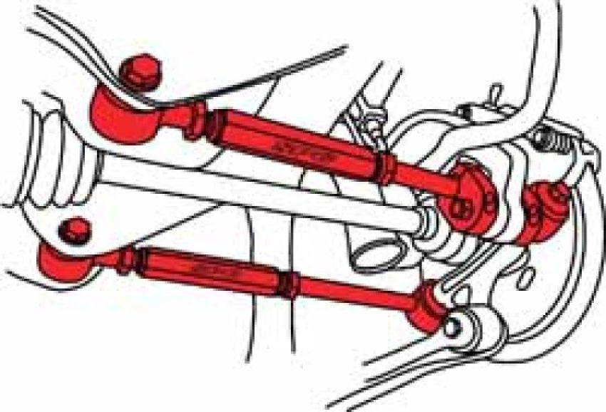 SPECIALTY PRODUCTS COMPANY 67640 SUBARU REAR ARMS (2)
