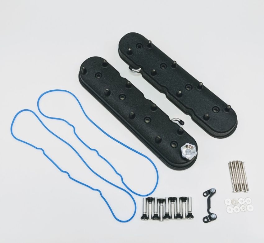 Granatelli Motor Sports 640362 Cast Valve Covers For Ls