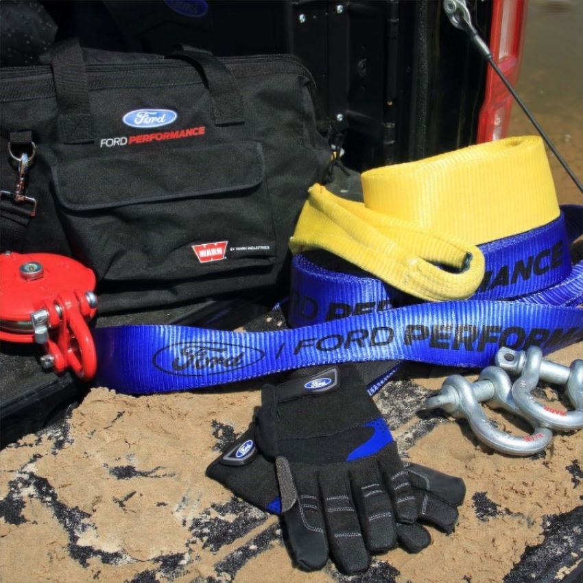 Ford Racing M-1820-FPORRHD Ford Performance Parts By Warn Off-Road Recovery Kit-Heavy Duty