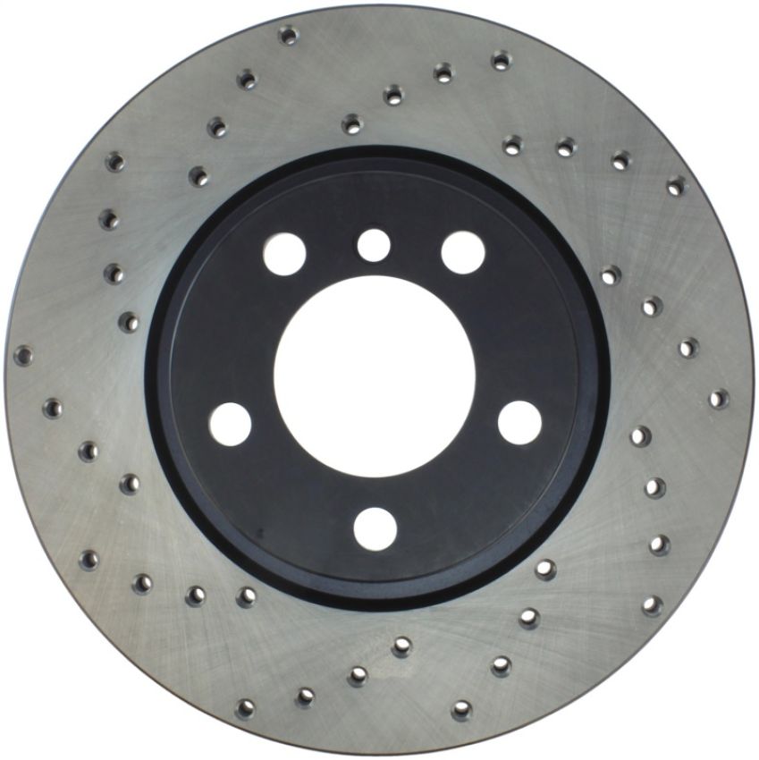 Stoptech 128.34138R Drilled Sport Brake Rotor