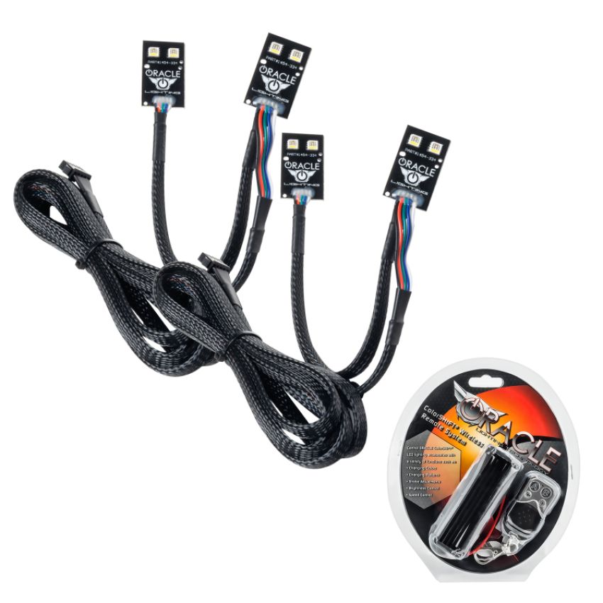 Oracle Lighting 1454-330 2021 Ford Bronco Sport ColorSHIFT(tm) RGB+W DRL + Halo Upgrade