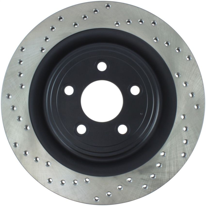 Stoptech 128.20022R Drilled Sport Brake Rotor
