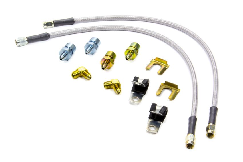 Wilwood 220-12168 Flexline Kit Front 1965-1969 Ford Mustang