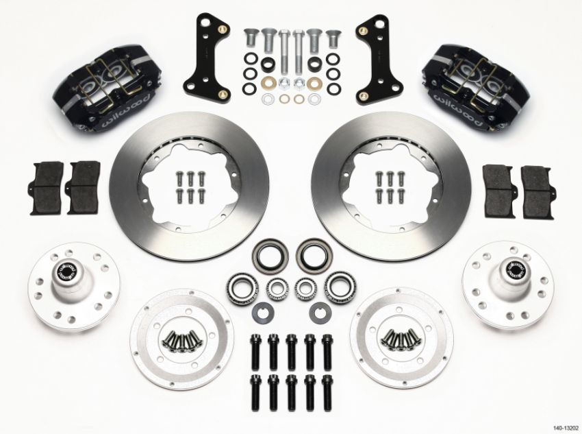Wilwood 140-13202 Dynapro Dust-Boot Front Kit 11.00in 67-69 Camaro 64-72 Nova Chevelle