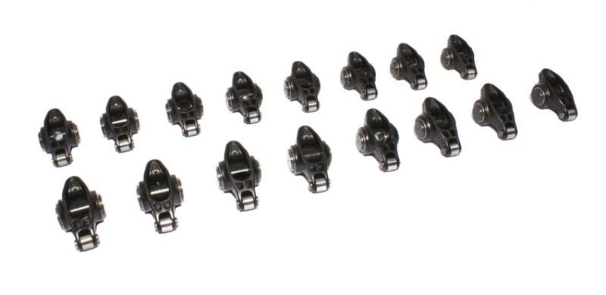 COMP CAMS COM1634-16 SBF Rocker Arm Set - 1.6 Ratio 3/8 Stud