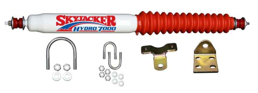 Skyjacker 7100 SNGL STAB KT WHITE W/RED BO