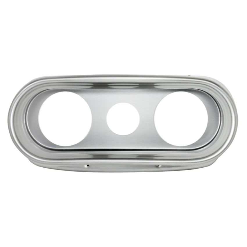 Autometer 62-65 Chevy Nova (Fits 2 3-3/8in.& 4 2-1/16in. Instruments) Gauge Mount Direct Fit Silver