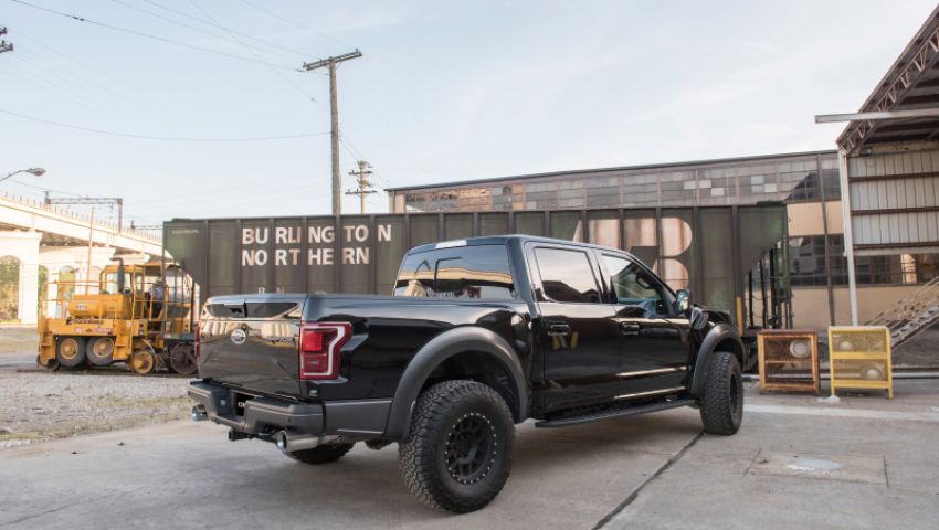 CORSA Performance 14397 Corsa 2017-2020 Ford F-150 Raptor 3.5L Sport Cat-Back Dual Rear Exit w/ 5in Satin Polished Tip