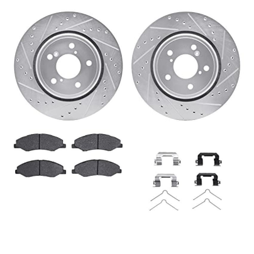 Dynamic Friction 7512-59090 Rotor Kit