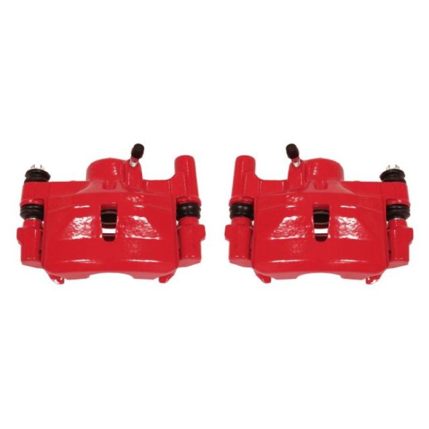 PowerStop S1202 Red Powder Coated Calipers